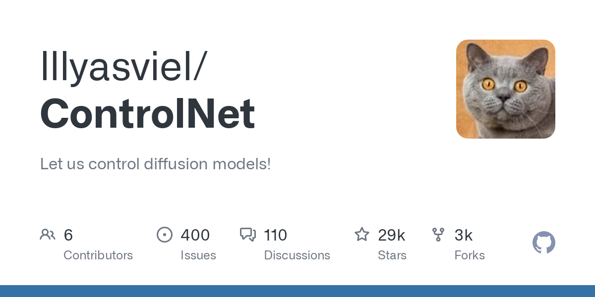 What are the best Github Repos for ControlNet?
